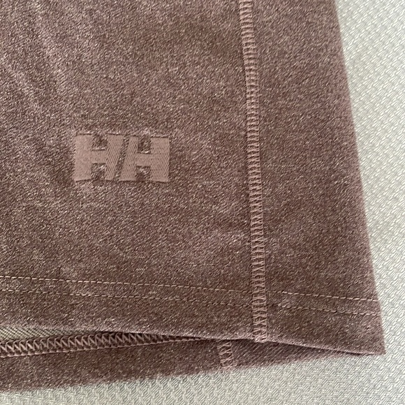 Helly Hansen Women’s Brown Long Sleeve 1/2 Zip Pullover Yellow Stripes Sz. Small - Picture 8 of 9